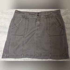 Sonoma Original Skort, Gray, Size 14